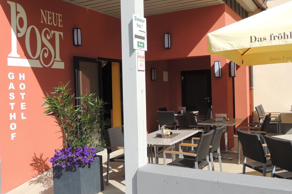 Hotel-Gasthof Neue Post Leutershausen  المظهر الخارجي الصورة