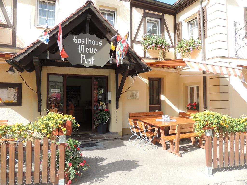 Hotel-Gasthof Neue Post Leutershausen  المظهر الخارجي الصورة