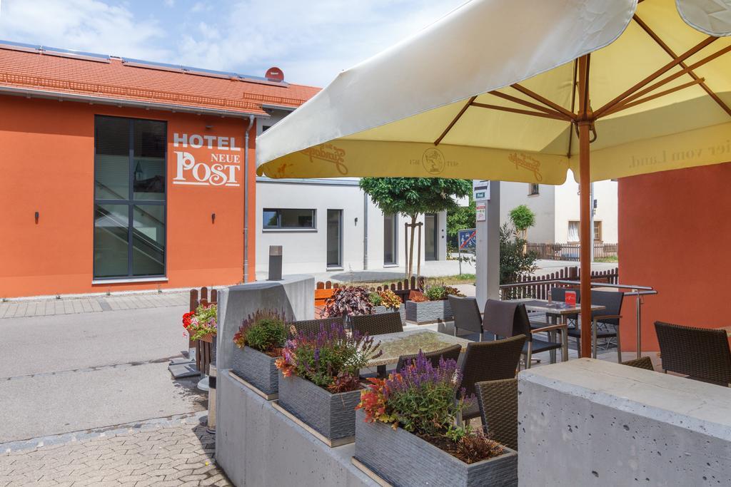 Hotel-Gasthof Neue Post Leutershausen  المظهر الخارجي الصورة