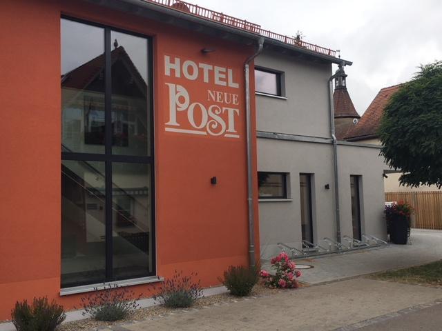 Hotel-Gasthof Neue Post Leutershausen  المظهر الخارجي الصورة